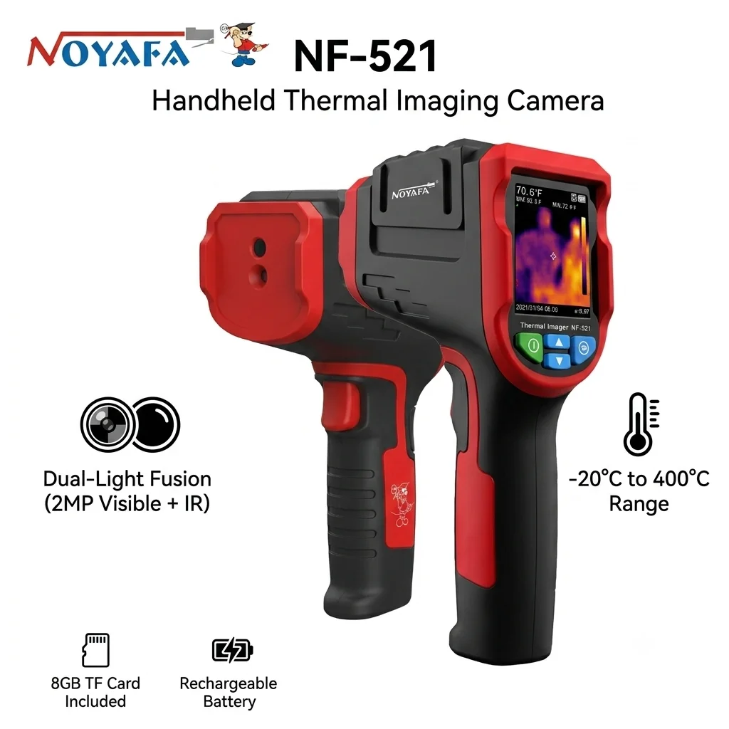 NOYAFA NF-521 Handheld Thermal - Nf 521 Thermal Imaging Camera ulasan dan harga