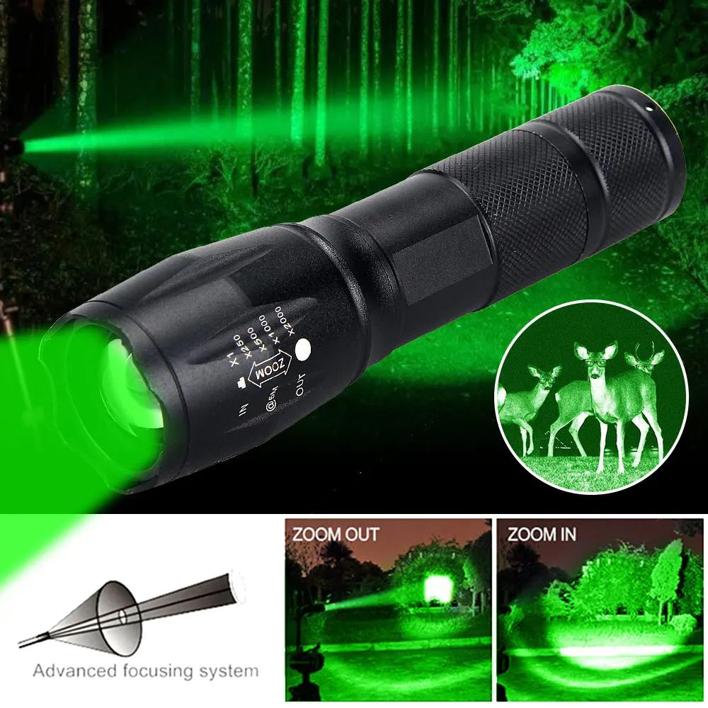 Tactical Green/Red/White Light - Hunting Thermal Imaging Scope ulasan dan harga